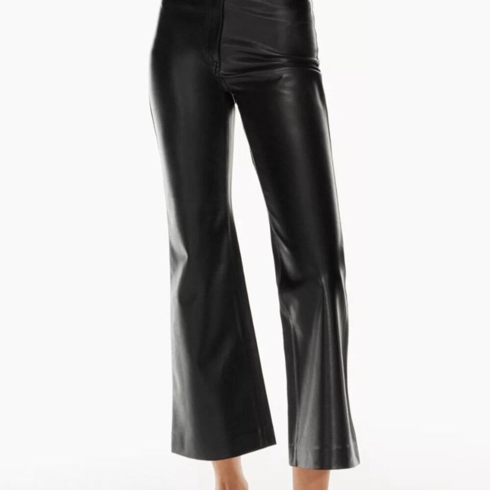 Aritzia Wilfred Adele Leather Pants